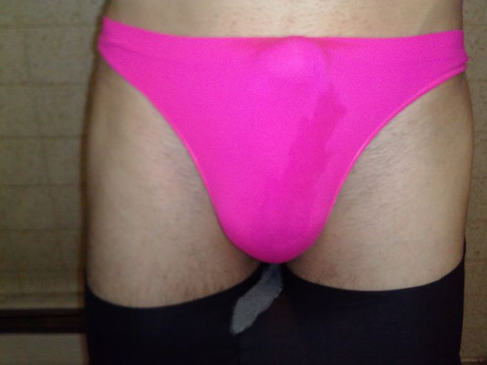 my pink panties. мои розовые трусики.