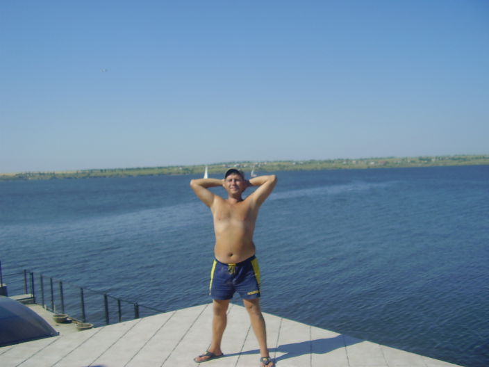 я на море