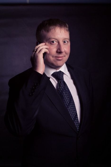 На работе
