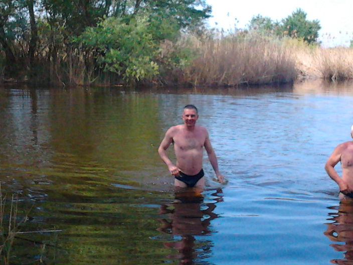 я на пляже