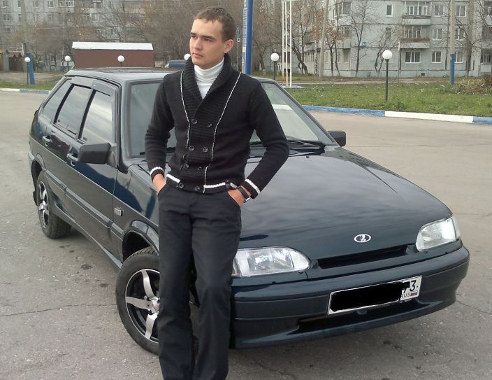 я на машине