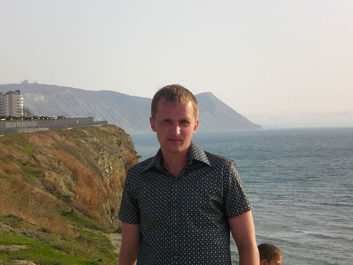 я на море