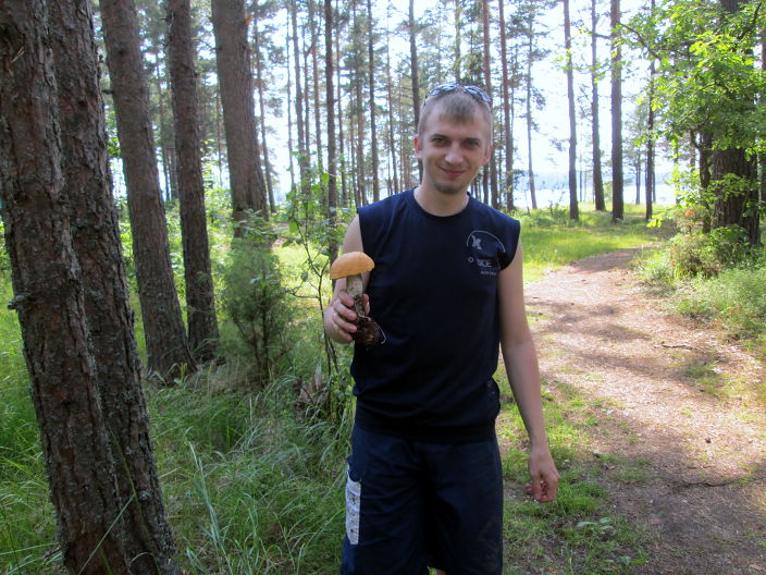 я за грибами)