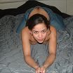 Hot latina naked in bed