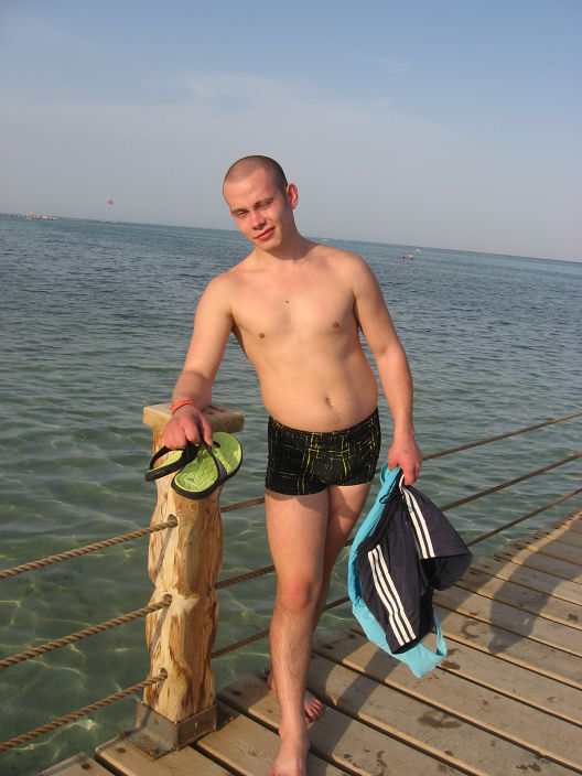 я на море