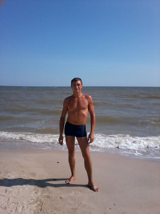 я на море