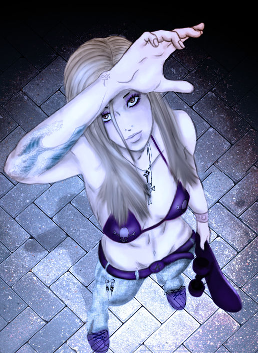 Люблю бойких девченок