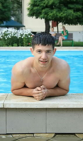 на море