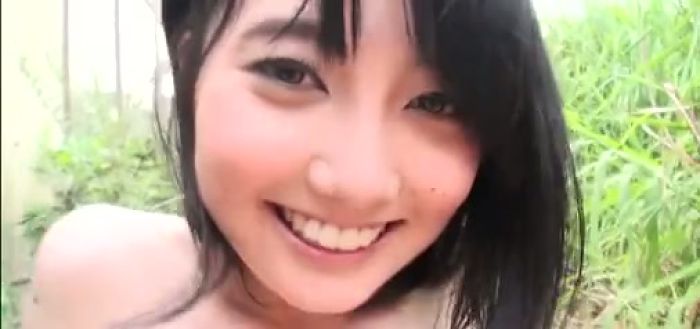 18yr old Japanese Yuri Creampied Outside