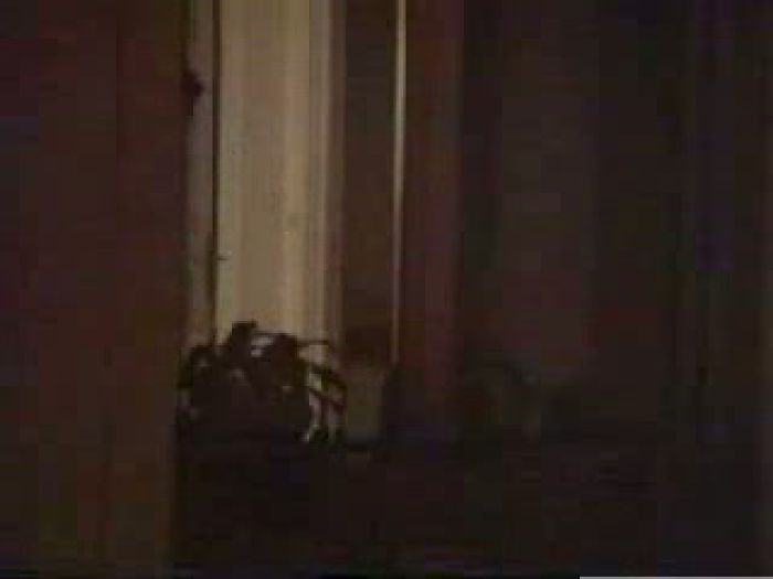 in the window next door.. this is taken over man