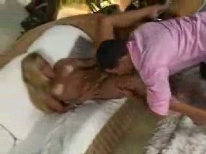 Hot Blonde In Panty Hose Gets Some Action