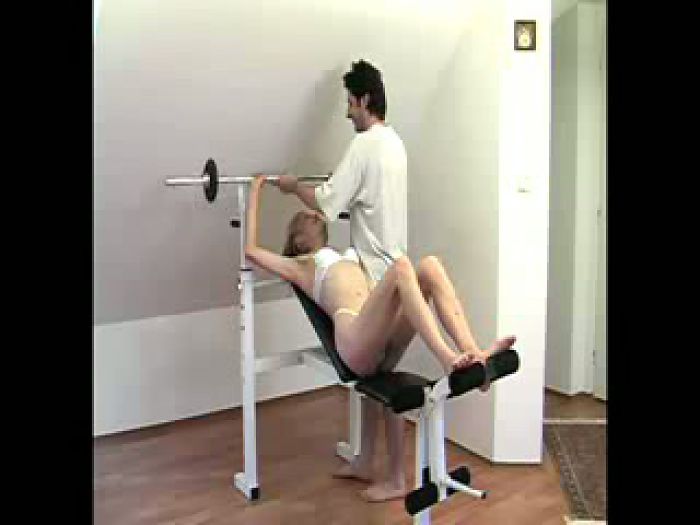 Slamming A Wench On The Weight Bench