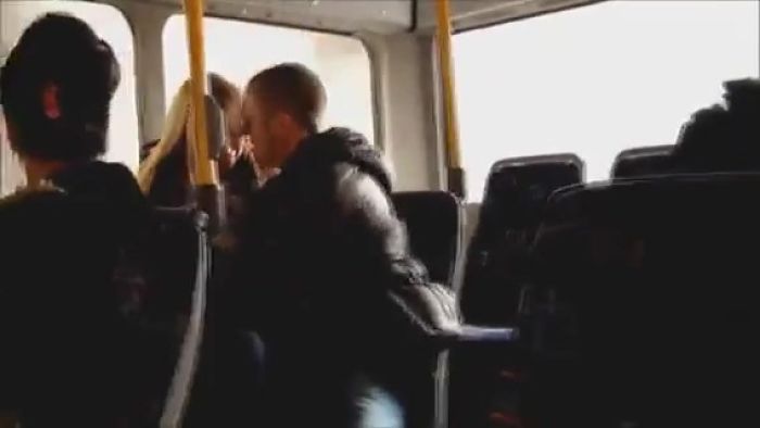 В маршрутке!)