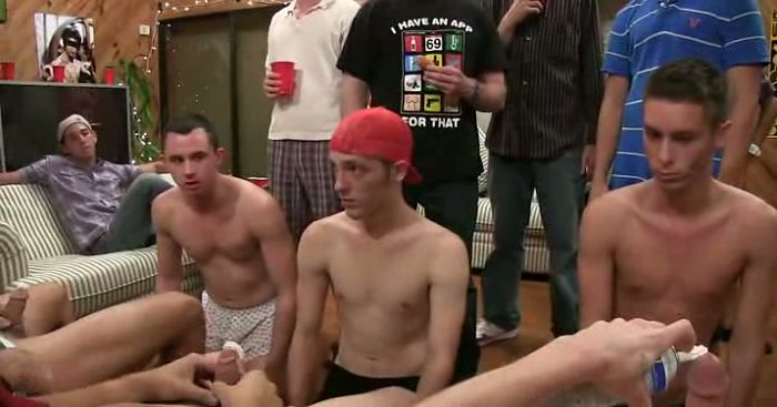 Gay group orgy
