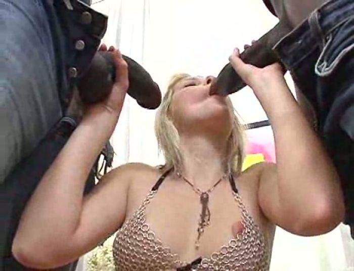 White between black sandwich