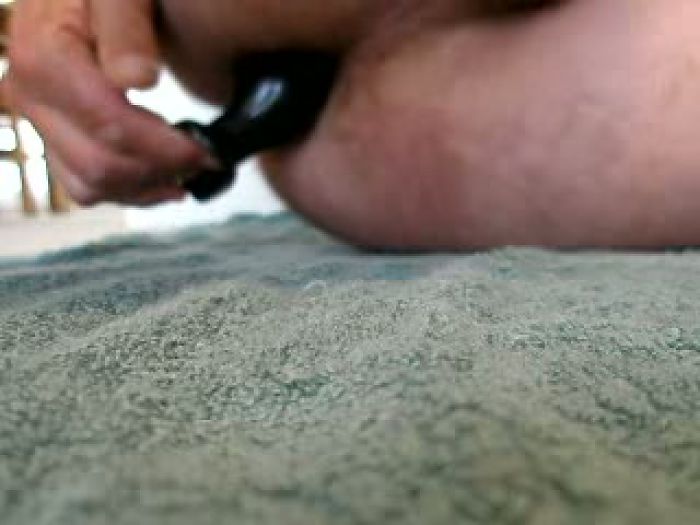 Just a small video of my butt plug being pushed in