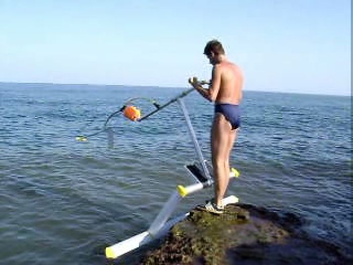 Акваскипер на море